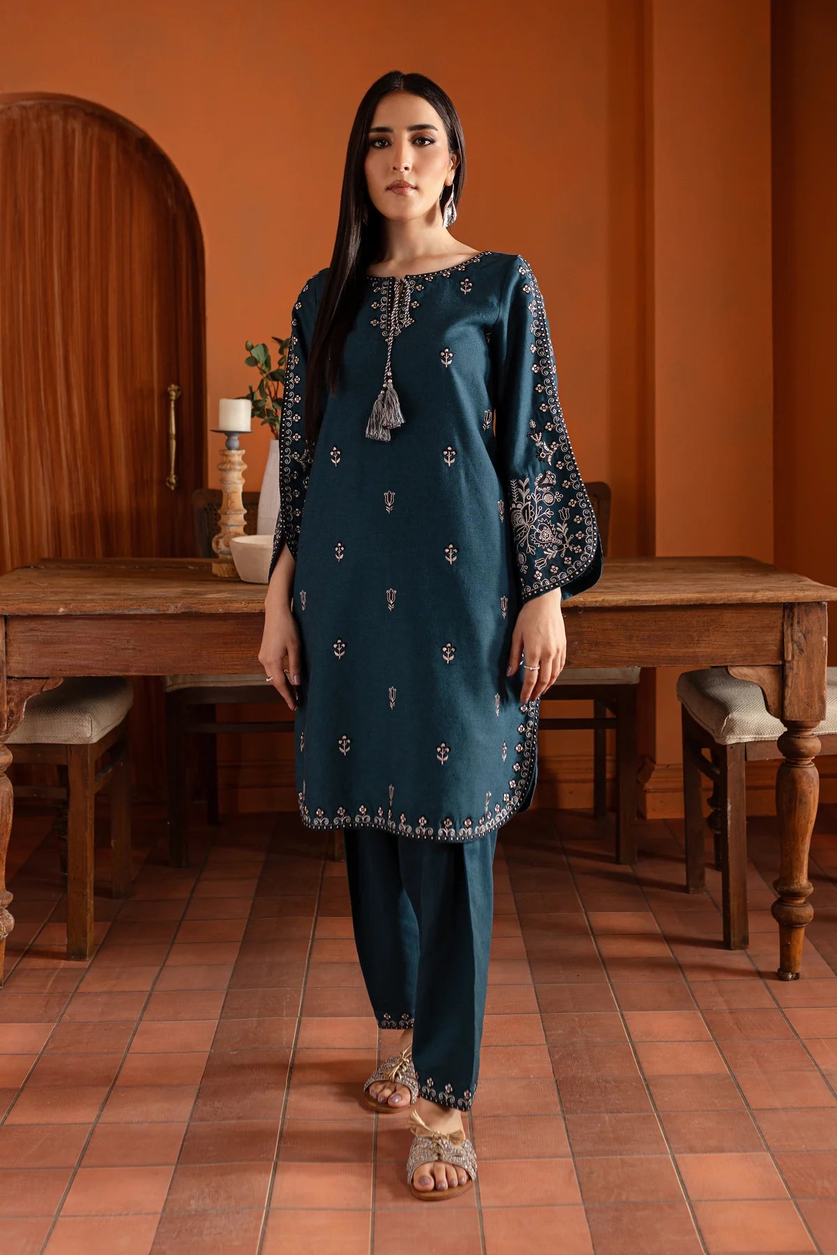 ZINC BEAUTY EMBROIDERED