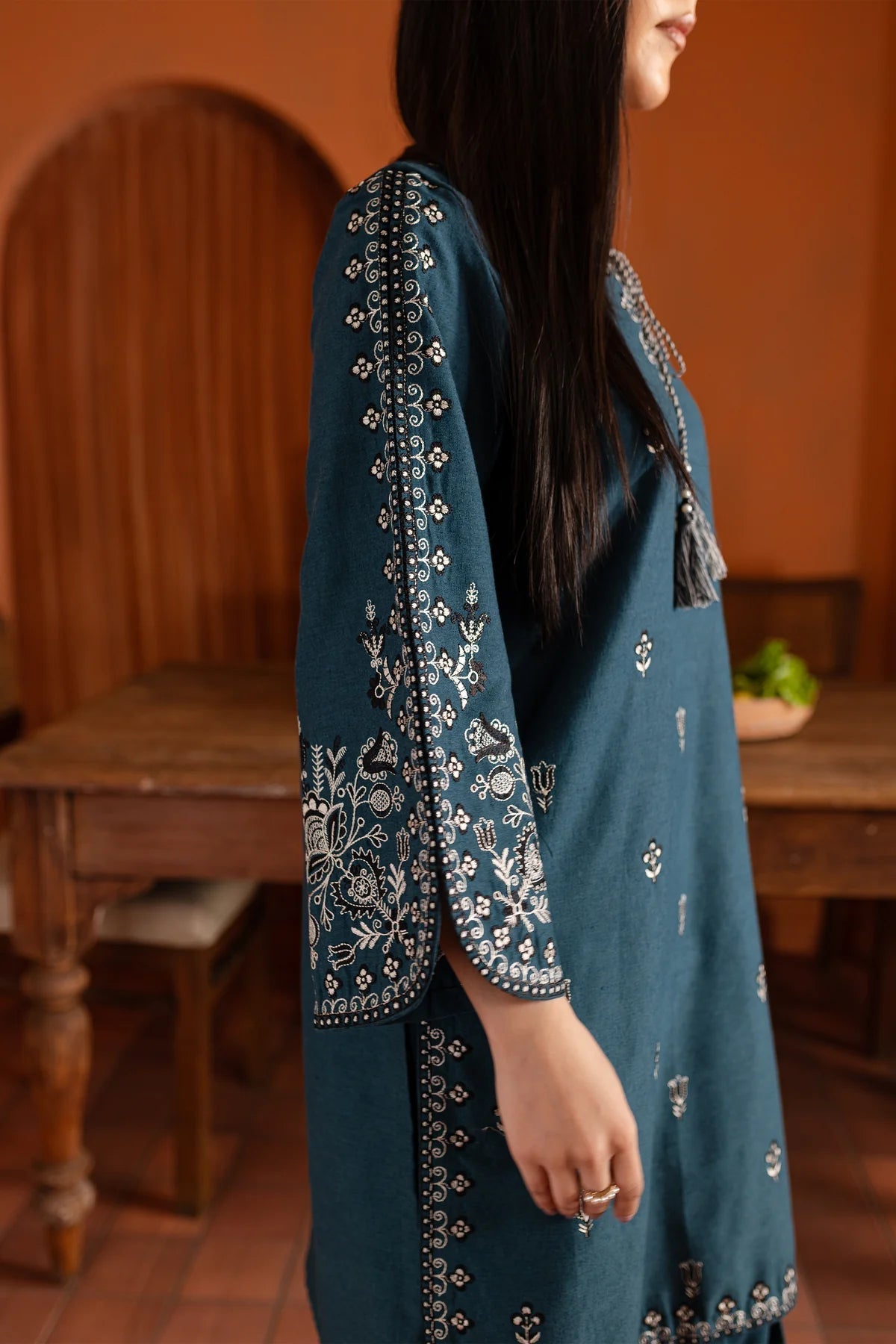 ZINC BEAUTY EMBROIDERED